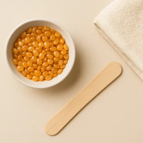 Enthaarung mit Wachs